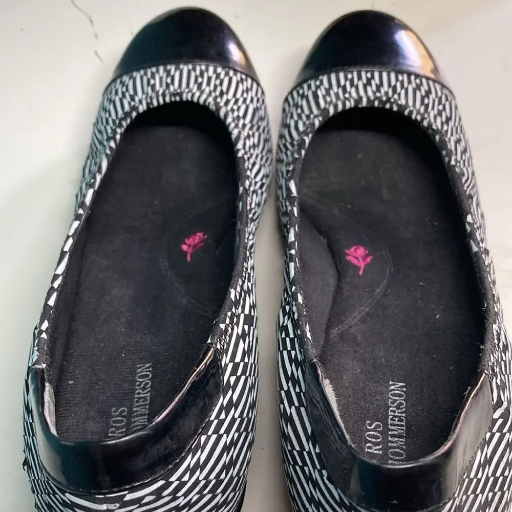 Roz Hommerson 1.5” Wedge Heels Womens Size 9 Slip On Shoes